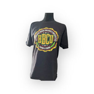 EUC Men's Champion Black HBCU Graphic Short Sleeve Tee M